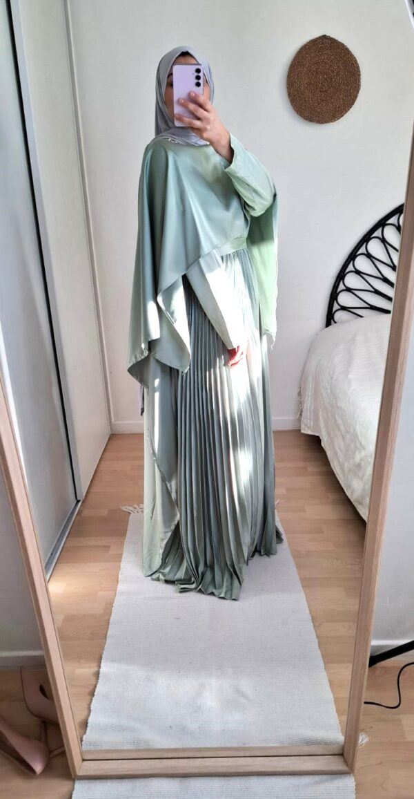 Robe AMBRE vert d'eau – Image 3