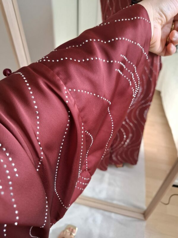 Robe SAFIA bordeaux – Image 3