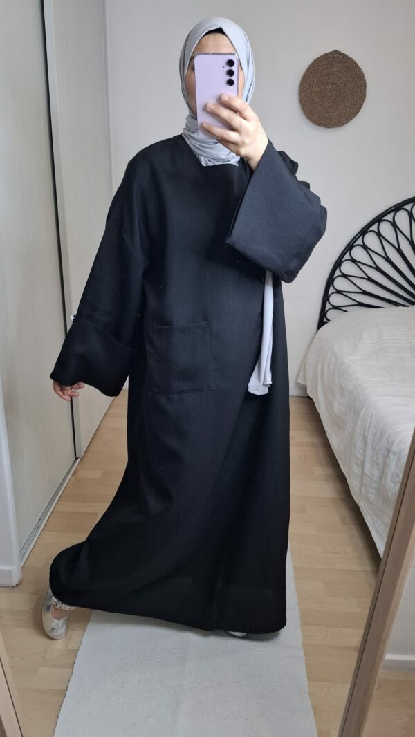 Abaya LINA noir – Image 2