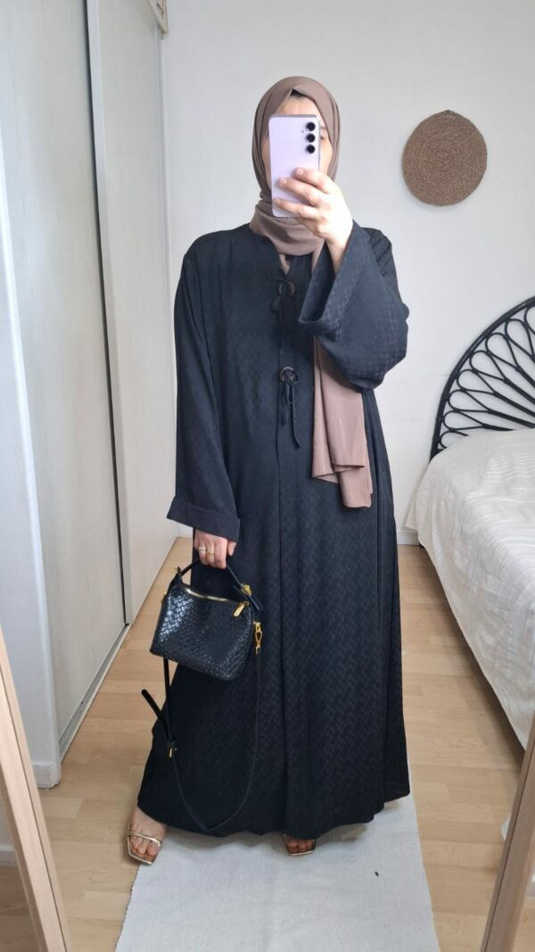 Abaya MINA noir