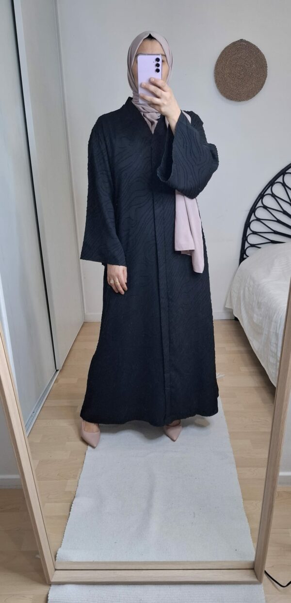 Abaya SARA noir – Image 3