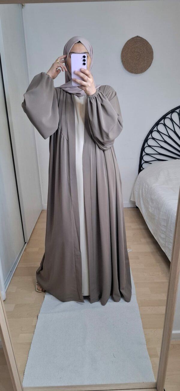 Kimono LEILA taupe – Image 3